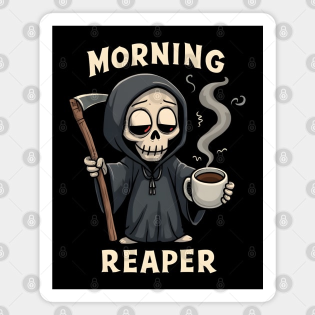 Morning Reaper Magnet by MakerMind8.2